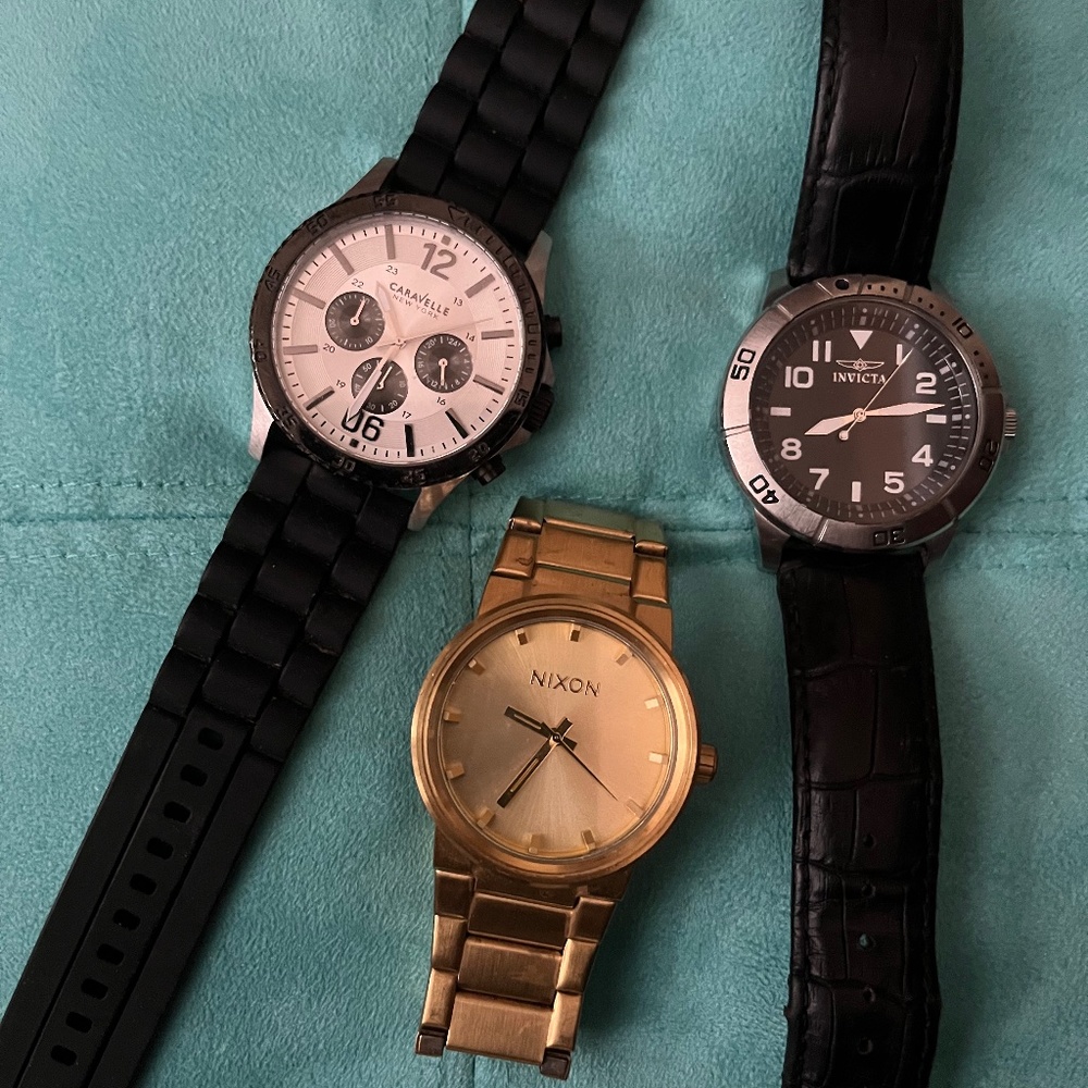 SET of 3 MEN'S WATCHES